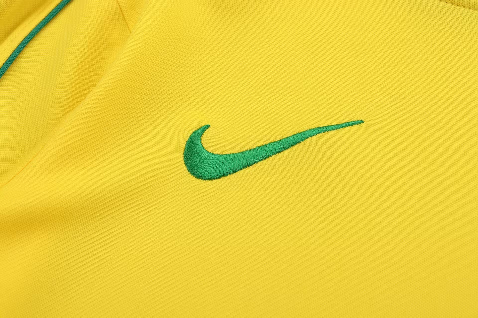 1998 Brazil home Retro long sleeves Kids Kit
