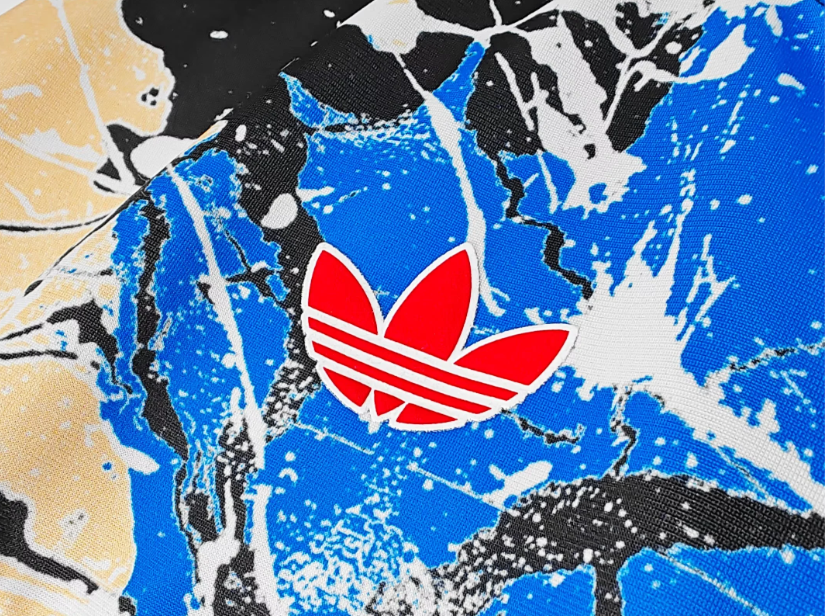 2627 Manchester United Rose Joint Edition Windbreaker