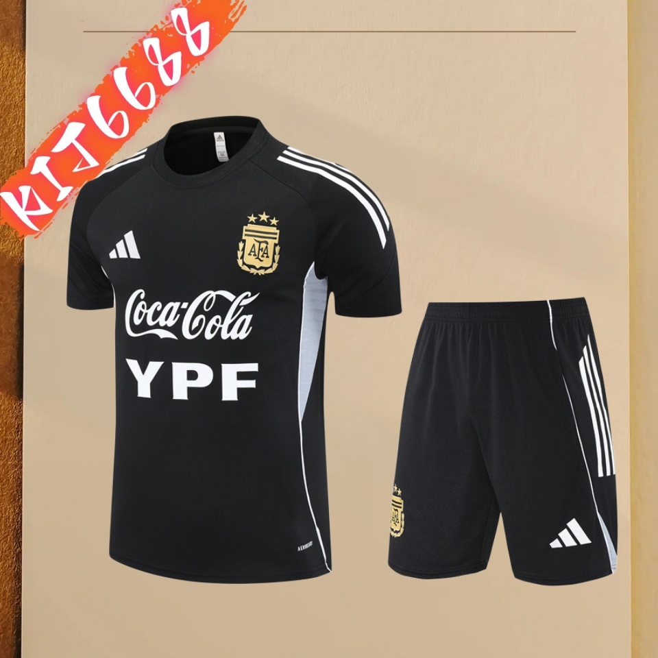 2026/2027 Argentina  Short Sleeve Training Suit (Adult & Kids  Kit)