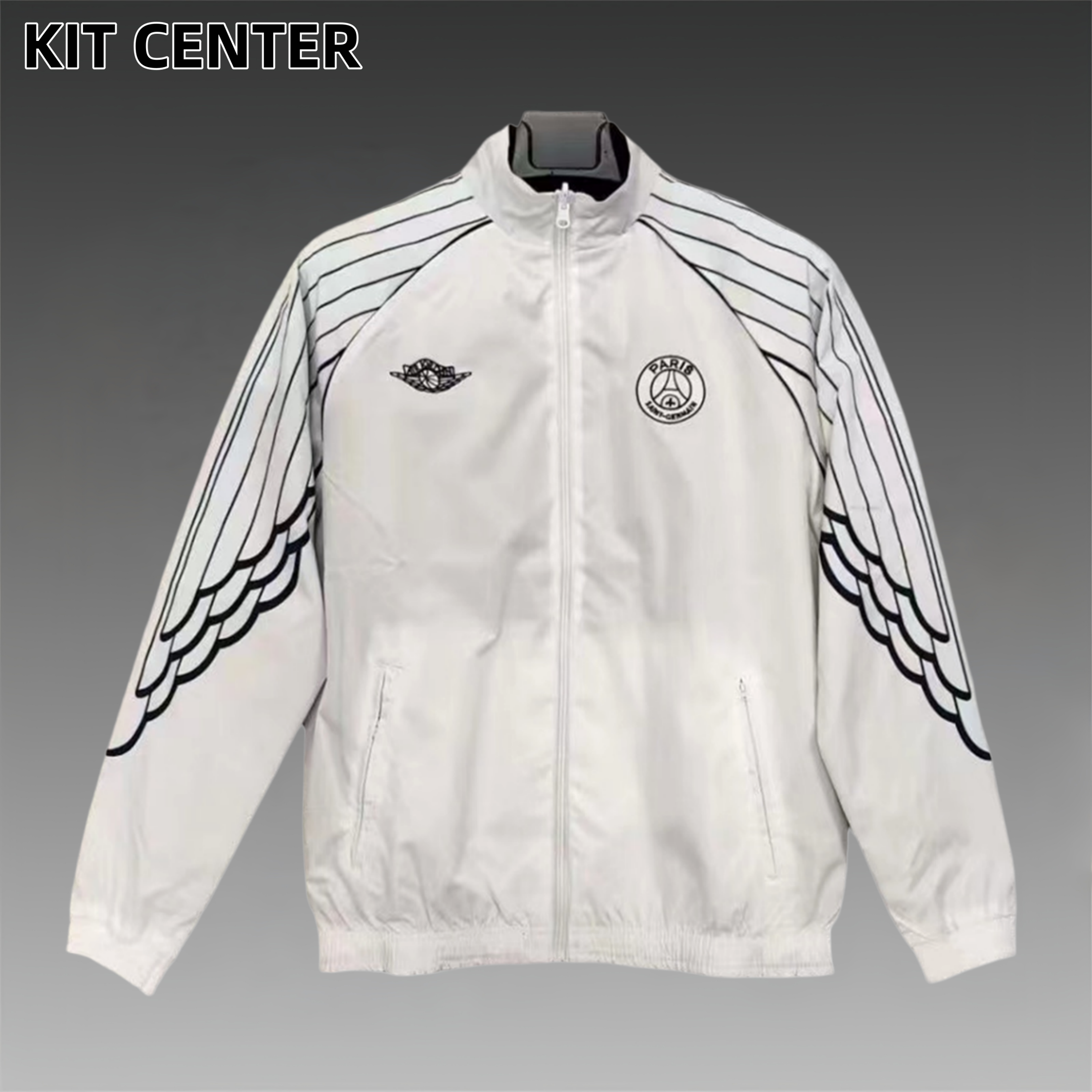 2025/2026 Paris Saint-Germain Long Zip Windbreaker (Jacket)