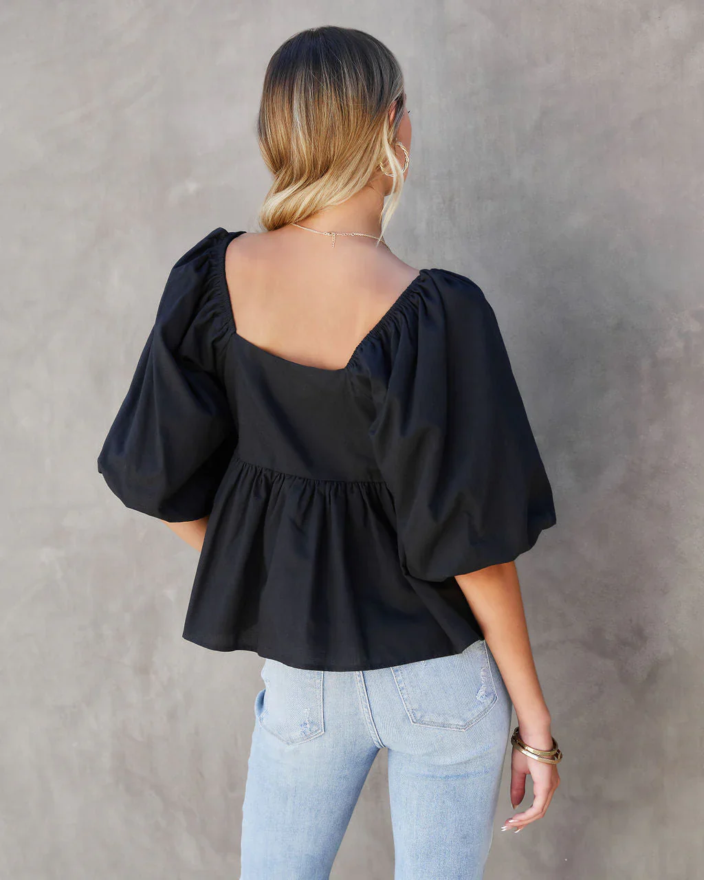 Forever Babe Cotton Babydoll Top