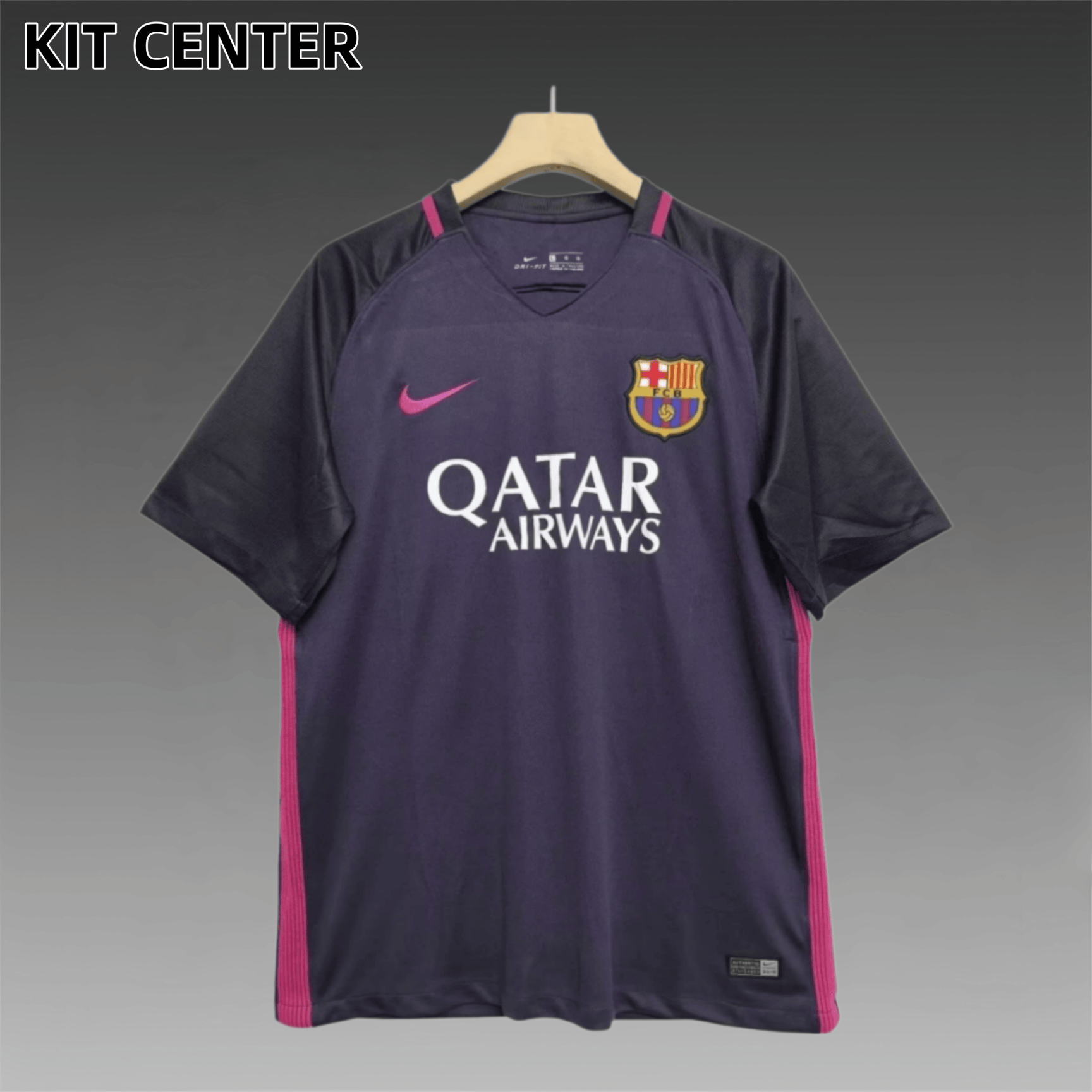 2016/2017 Barcelona purple retro football jersey (retro)
