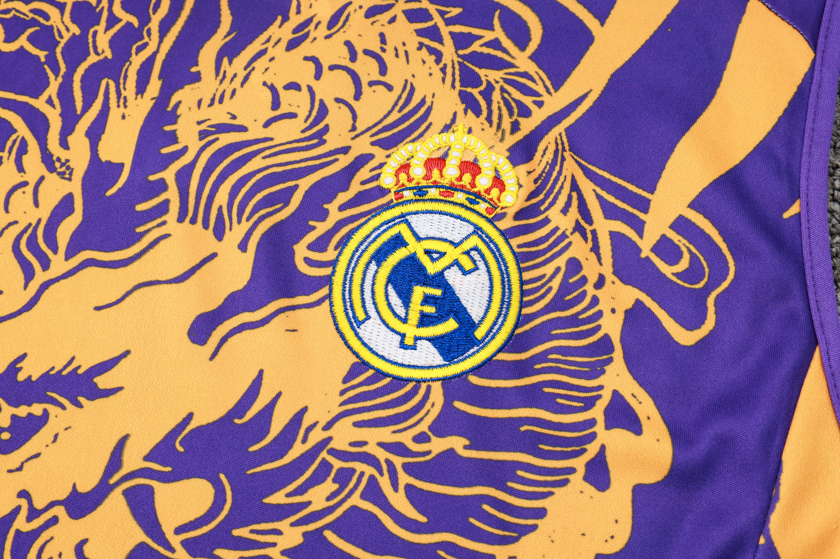 2024/2025 Real Madrid purple adult vest training suit (Adult Kit)