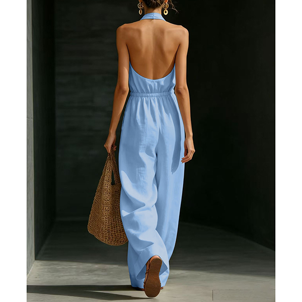 HALTER JUMPSUIT