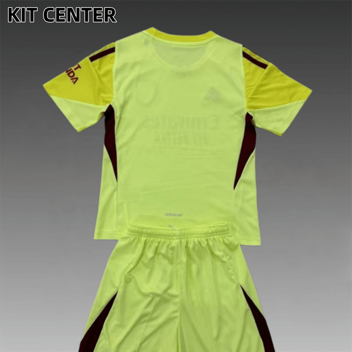 2025/2026 Arsenal Goalkeeper Kids Kit (Kids Kit socks)