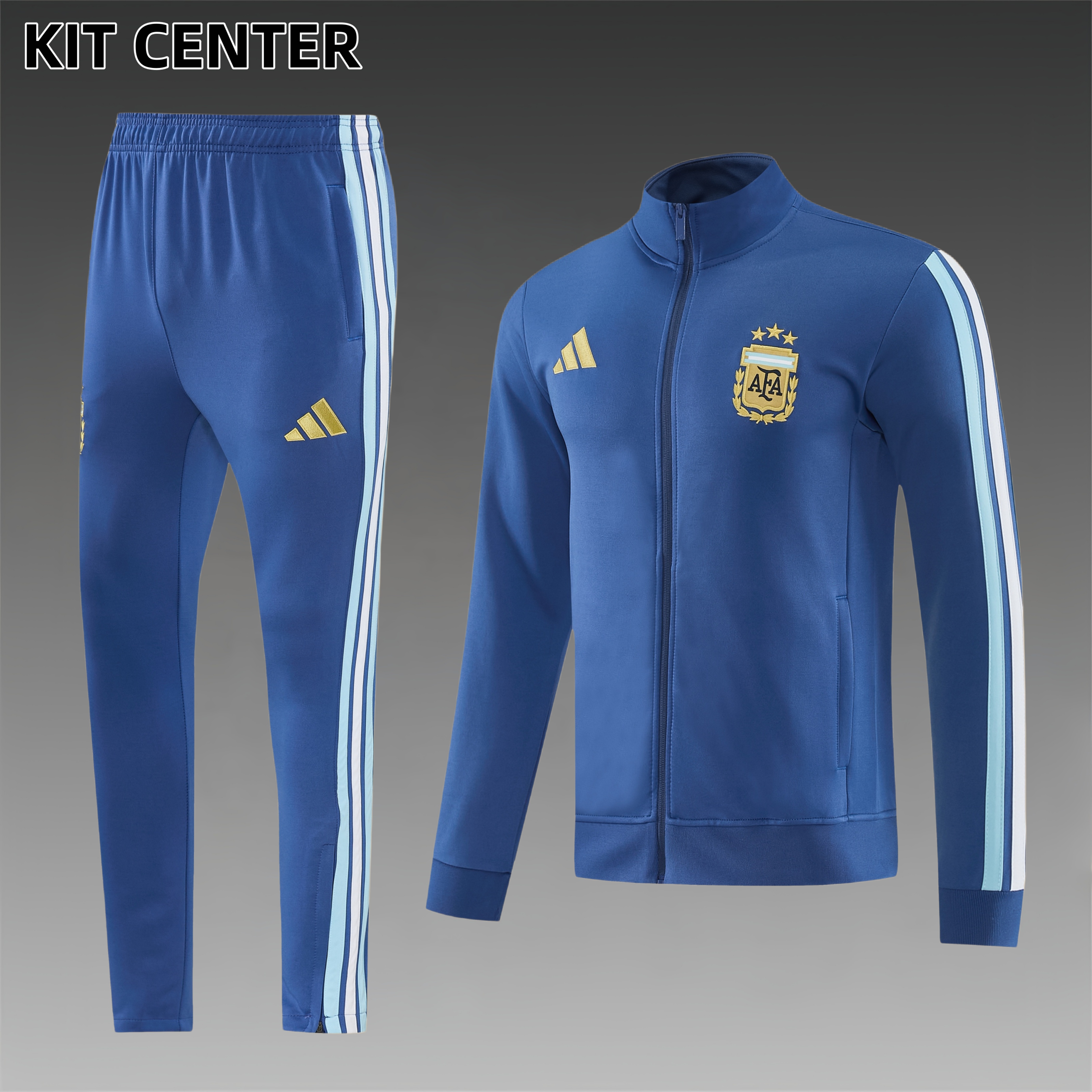 26/27 Argentina Full Zipper Training Suit (Adult Set)