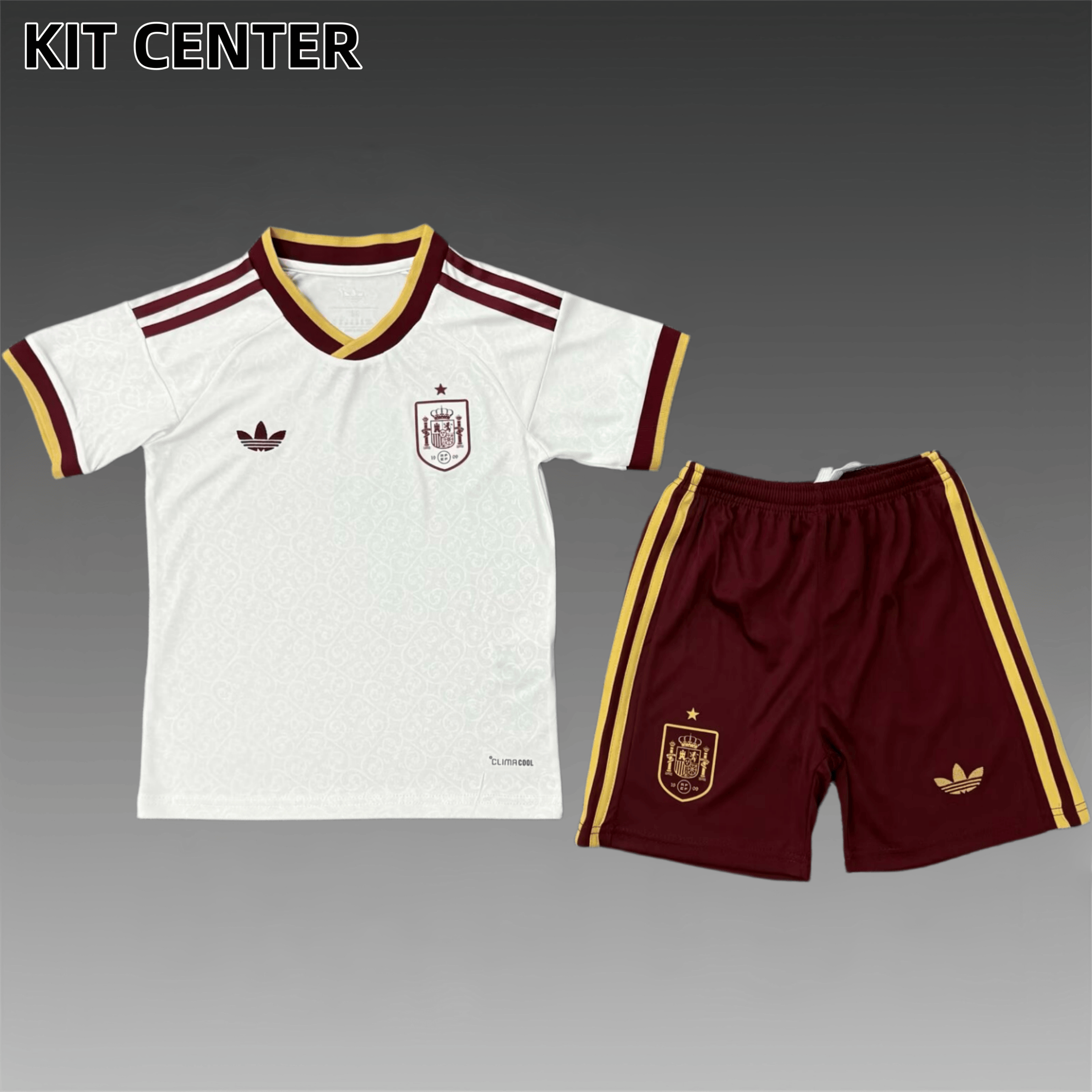 2026 Spain Away Football Shirt （Adult & Kids Kit socks)