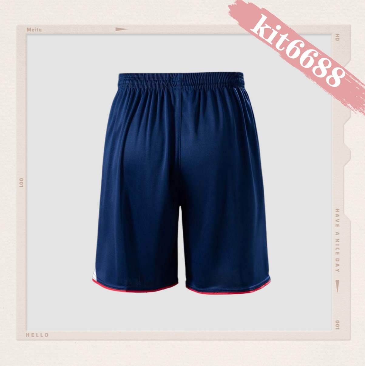 2006 England Home Retro Shorts