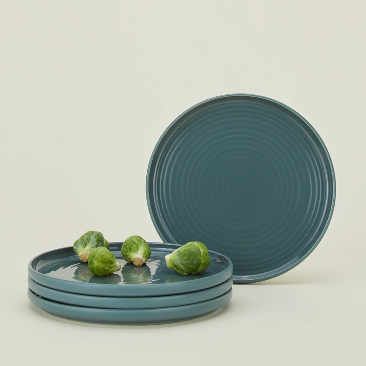 Essential Salad Plate, Set of 4 - Peacock