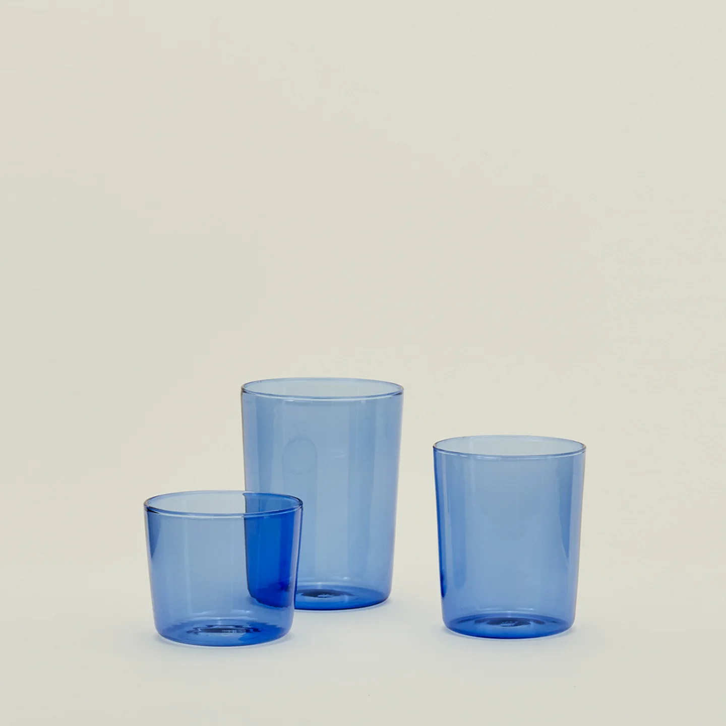 Essential Glassware, Set of 4 - Blue