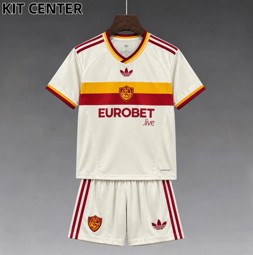 2026/2027 Roma Away Football Shirt (Kids Kit socks)