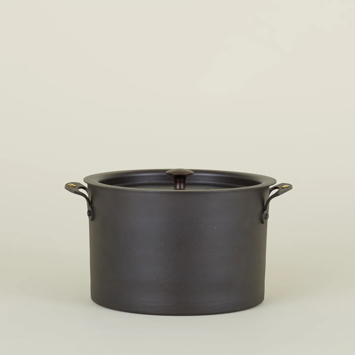 Spun Iron Sauce Pot