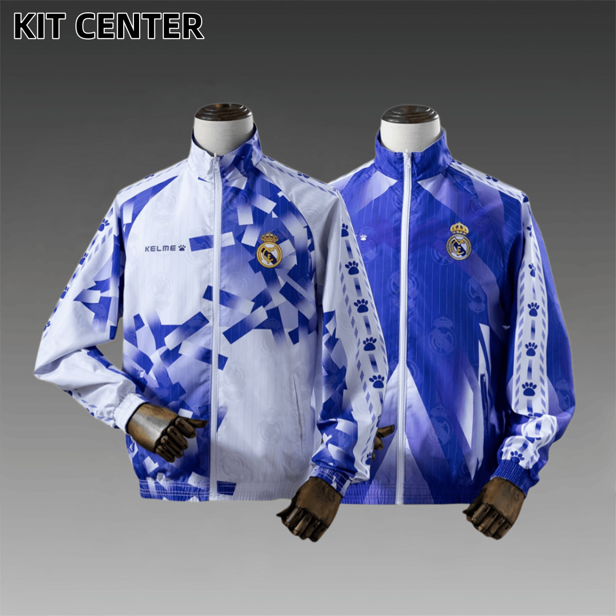 2025/2026 Real Madrid double-sided windbreaker