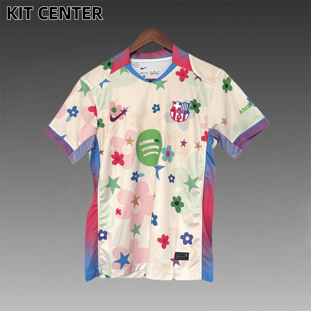 2025/2026 Barcelona Pre-match Football Jersey (Fan Edition)