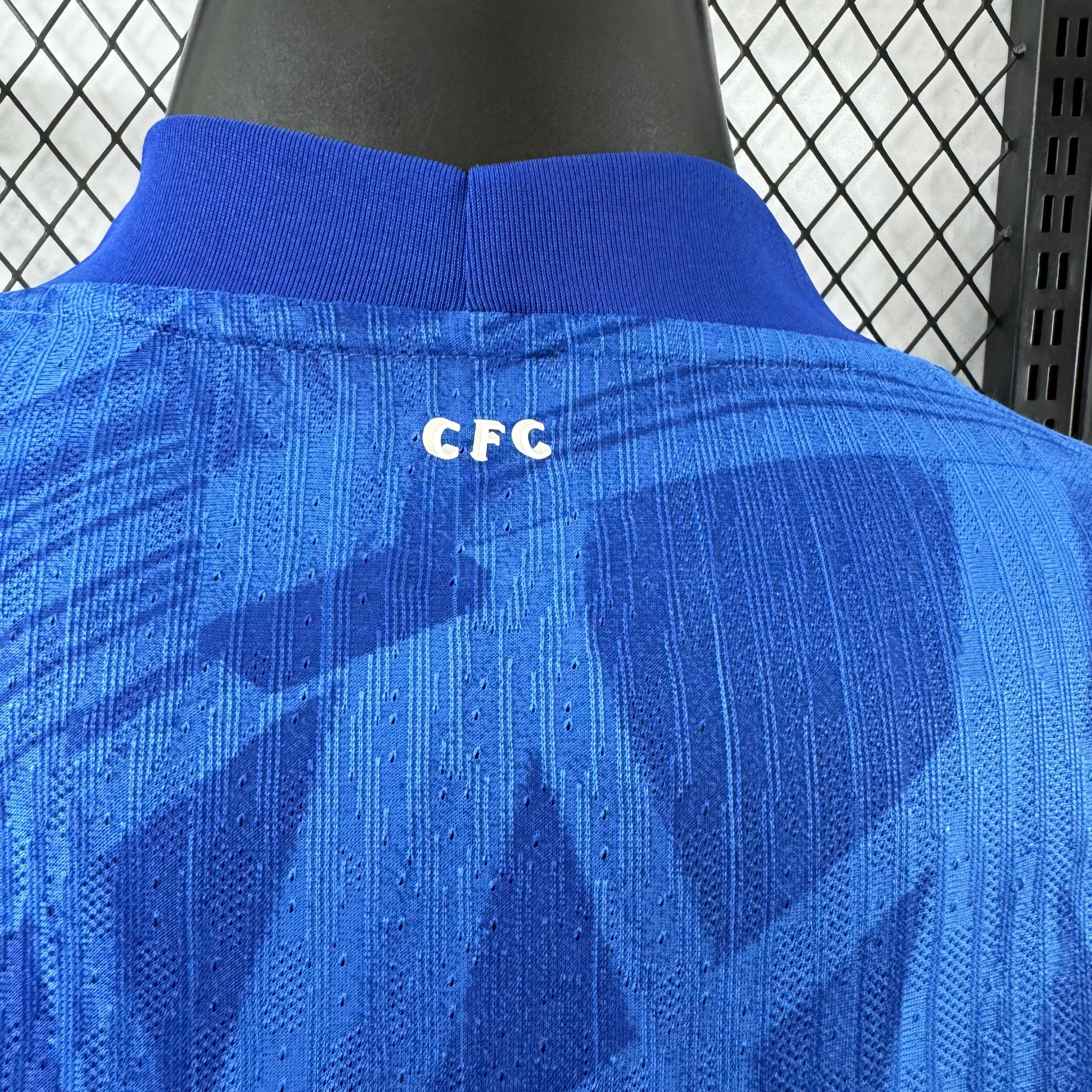 2025/2026 Chelsea Home Long Sleeve Football Shirt (Player)