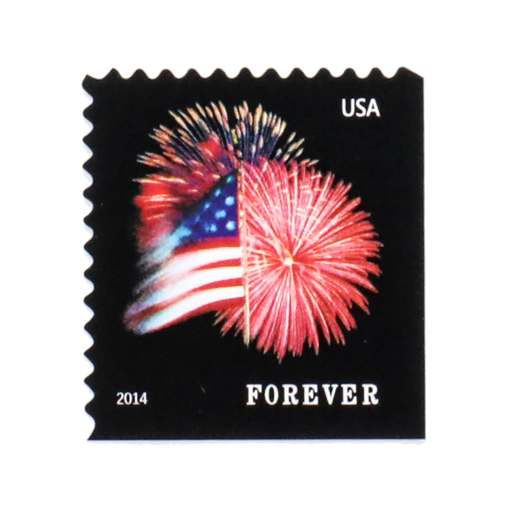 2014 US First-Class Forever Stamp - The Star Spangled BannerBooklet