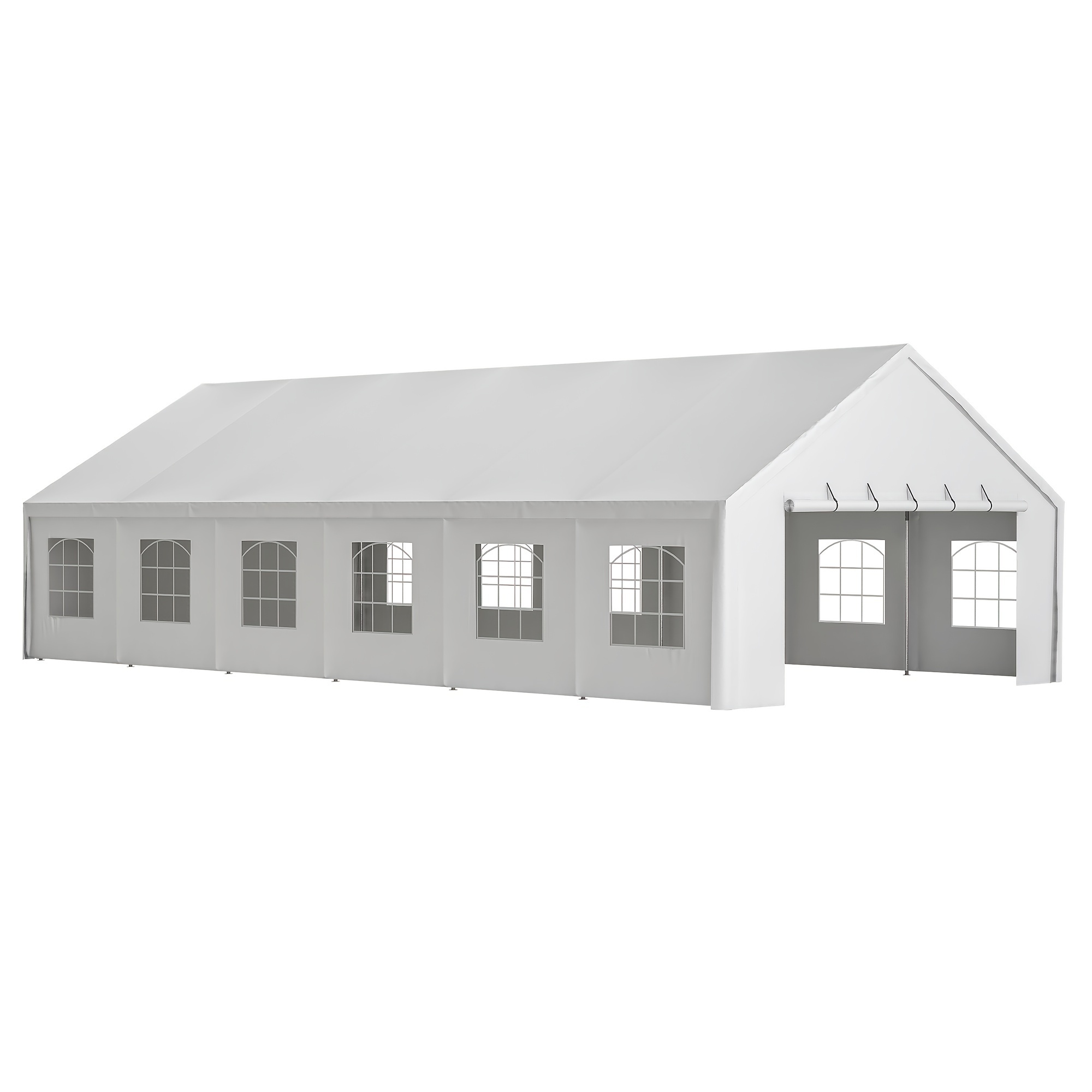 20×40/20×20/16×32 feet heavy-duty party tent, large wedding event canopy with removable side walls – outdoor gazebo-style commercial awning, suitable for sporting events, grandstands, and carports