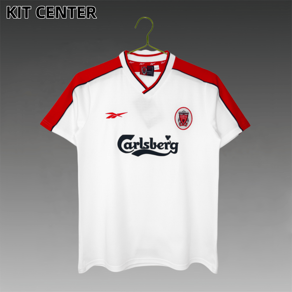 1998 Liverpool Away Retro long sleeves Football Shirt