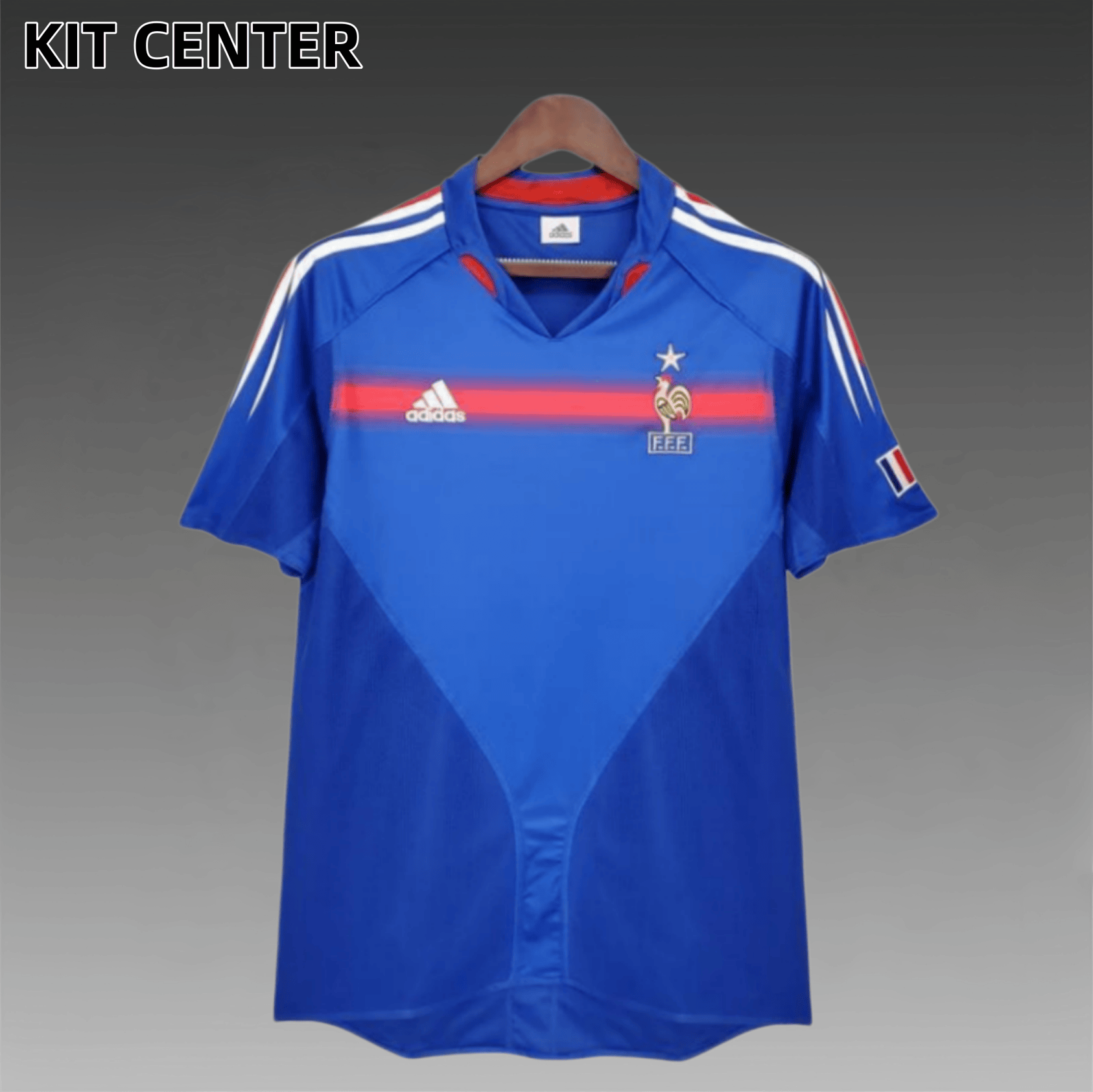 2004 France Home Retro Football Shirt