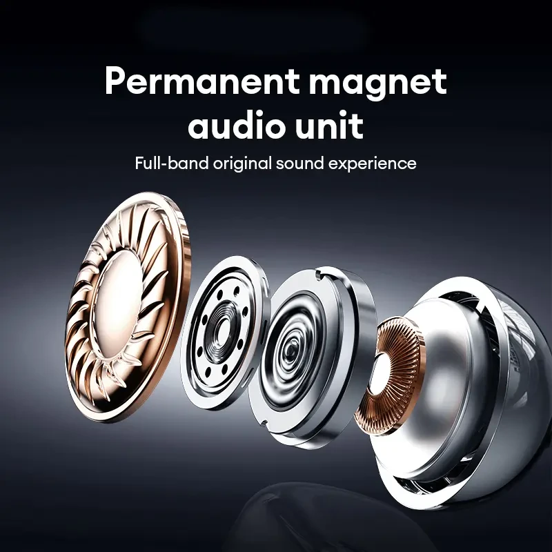 ULTRA610 Clip-on Open Ear Bluetooth 6.0 Headphones DT6.0 Pulse Directional Tech 360° ACS Immersive Sound IPX5 Waterproof Sports Wireless Earphones for Android iOS