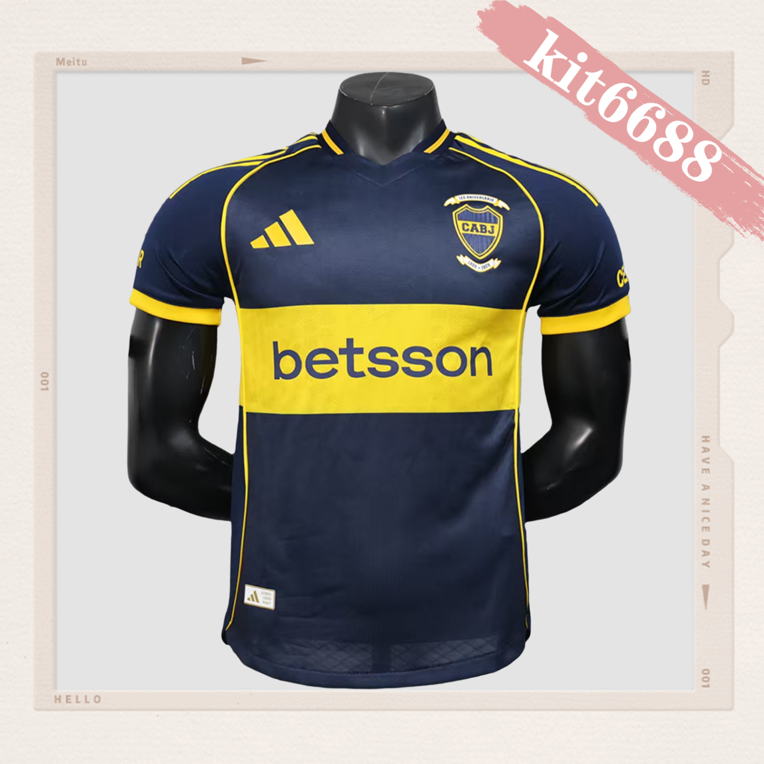 2025/2026 Boca Youth Football Club Home Football Shirt（Player Edition）