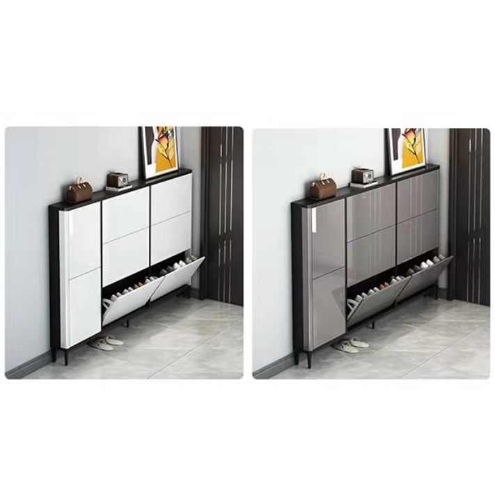 Simple and modern ultra-thin shoe cabinet with large capacity