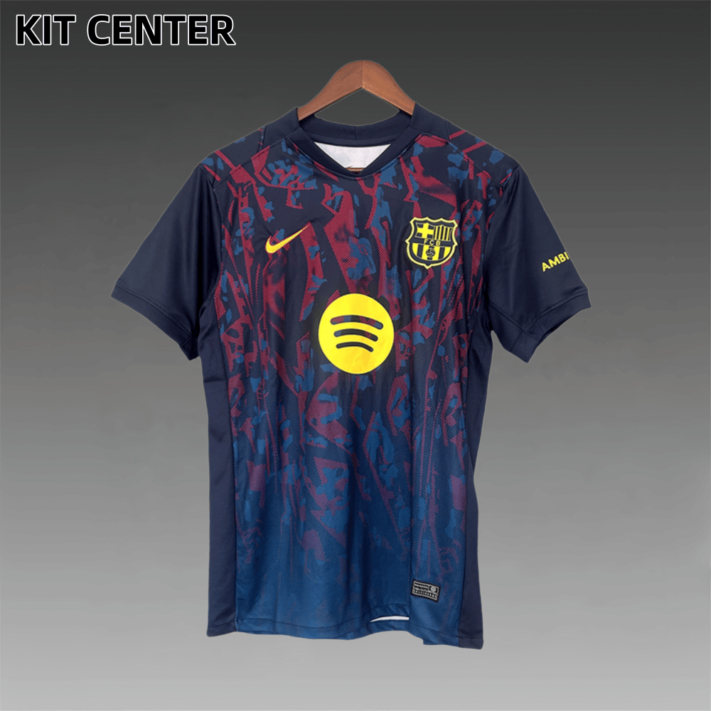 2025/2026 Barcelona Pre-match Football Jersey (Fan Edition)