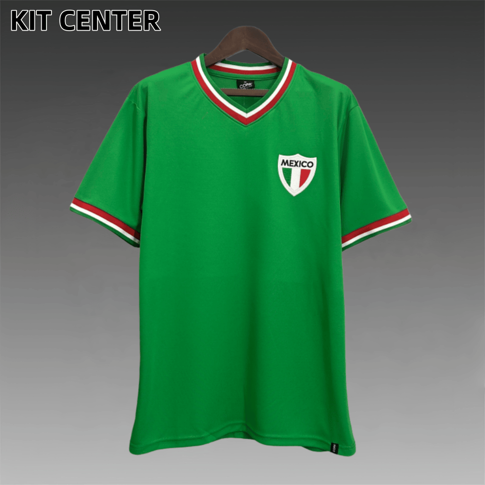 1970 Mexico home  Retro Football Shirt