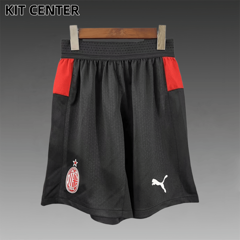 2025/2026 AC Milan Home Shorts (Player Edition)