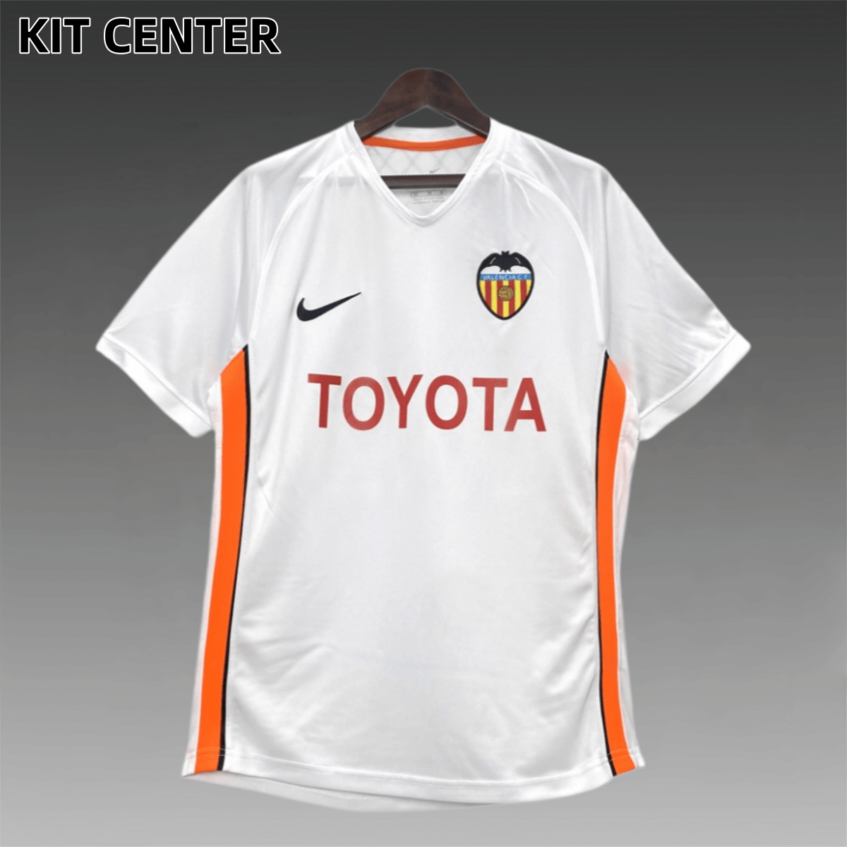 2006/2007 Valencia Home Retro Football Shirt