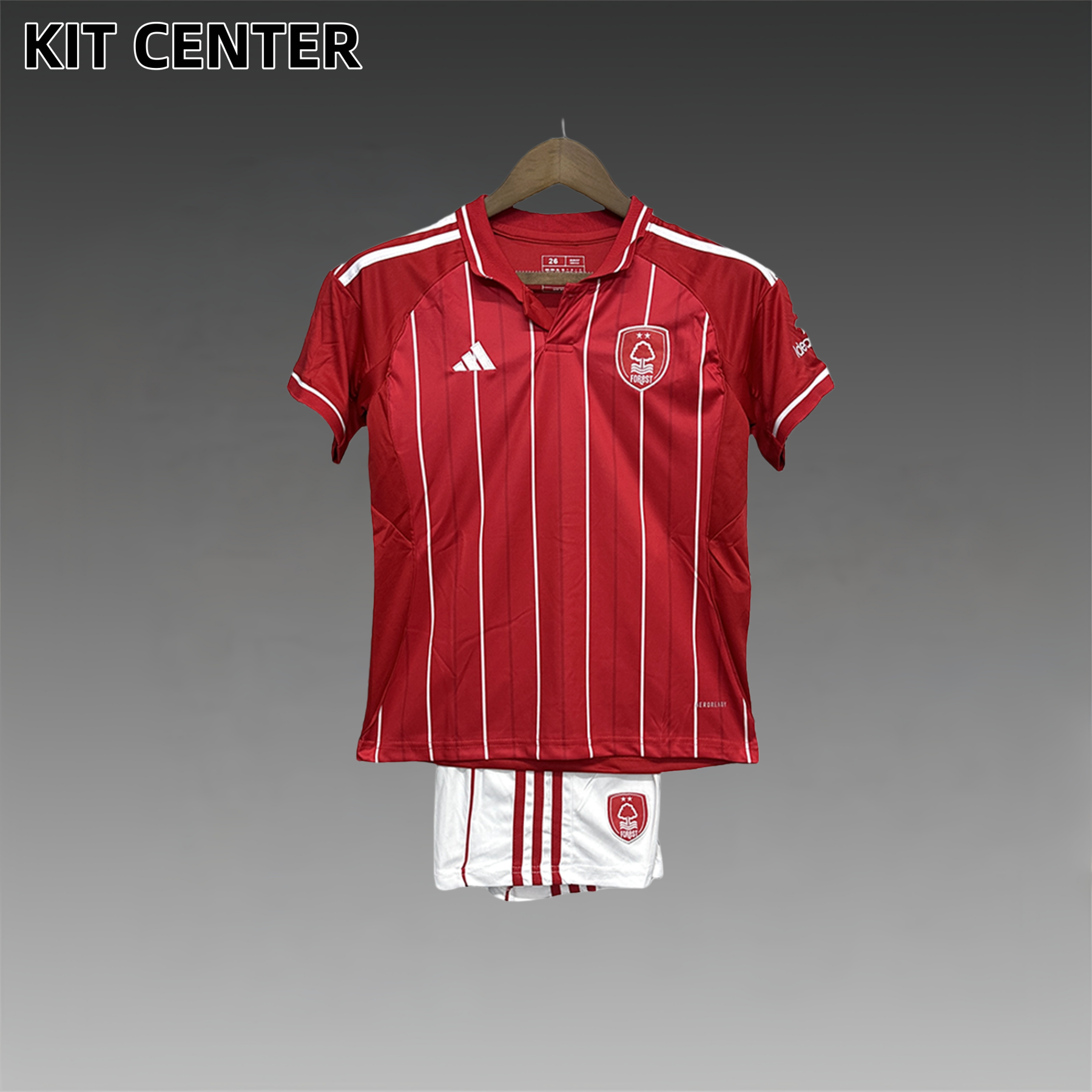 2025/2026 Nottingham Forest Home Football Shirt (Kids Kit socks)