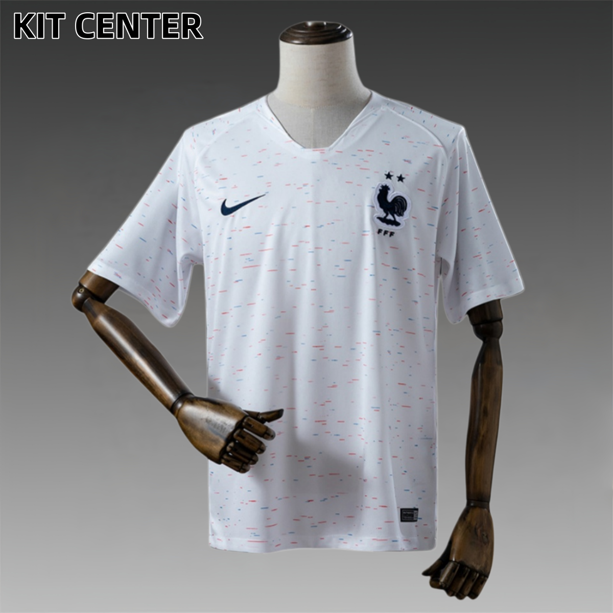 2018 France Away  Retro Football Shirt