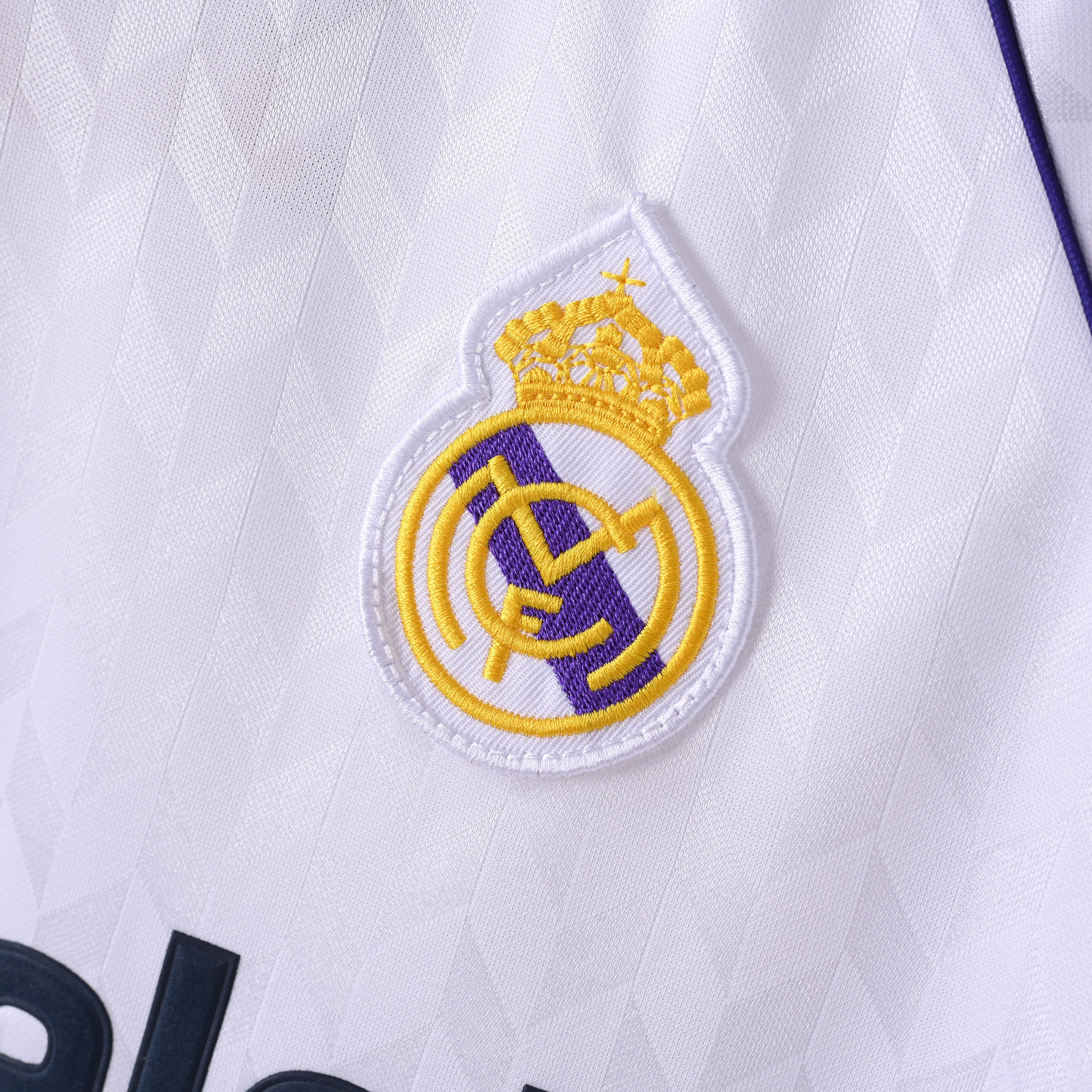 1986/1987 Real Madrid Home Retro Football Shirt