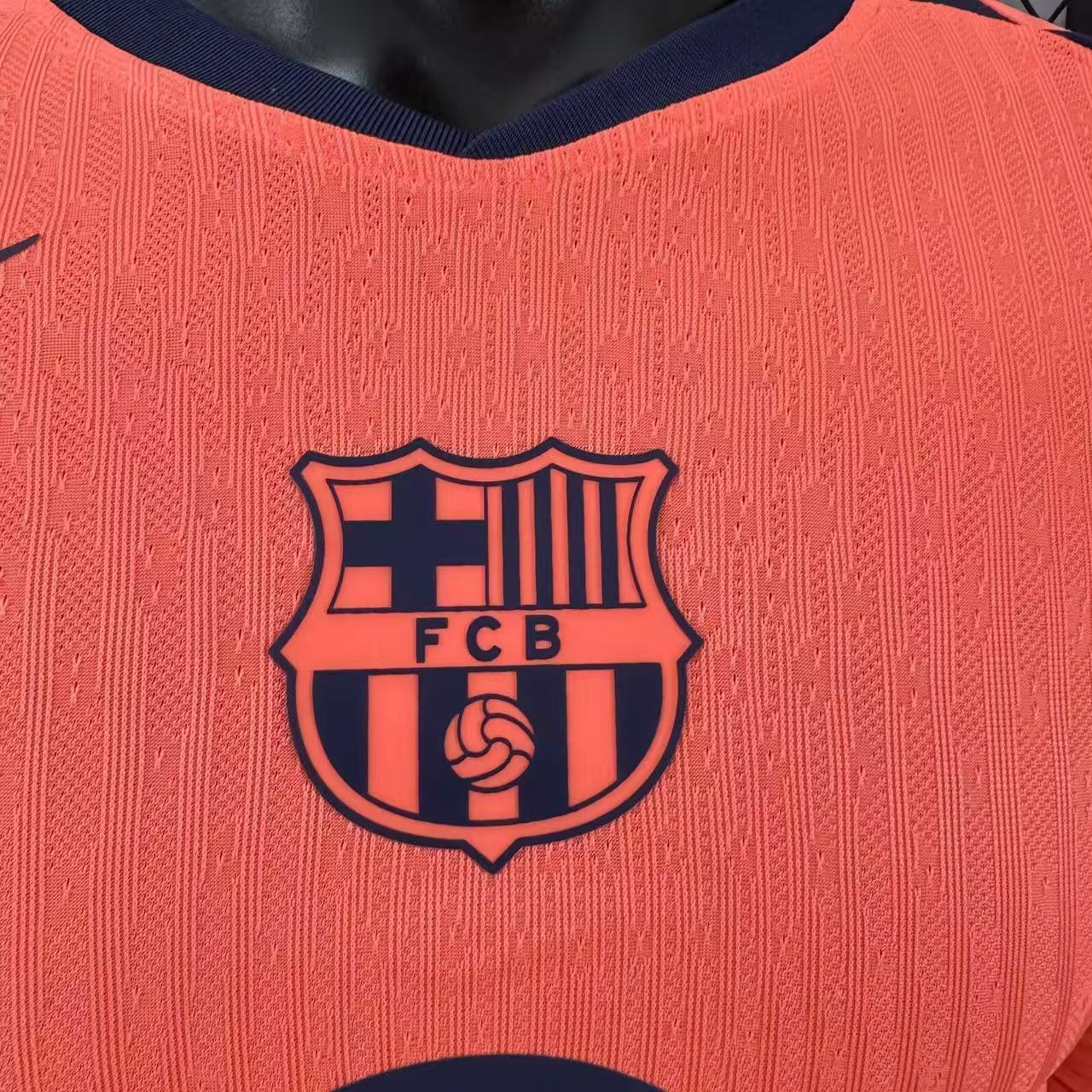2025/2026 Barcelona Third Long Sleeve Football Shirt (Player Version)
