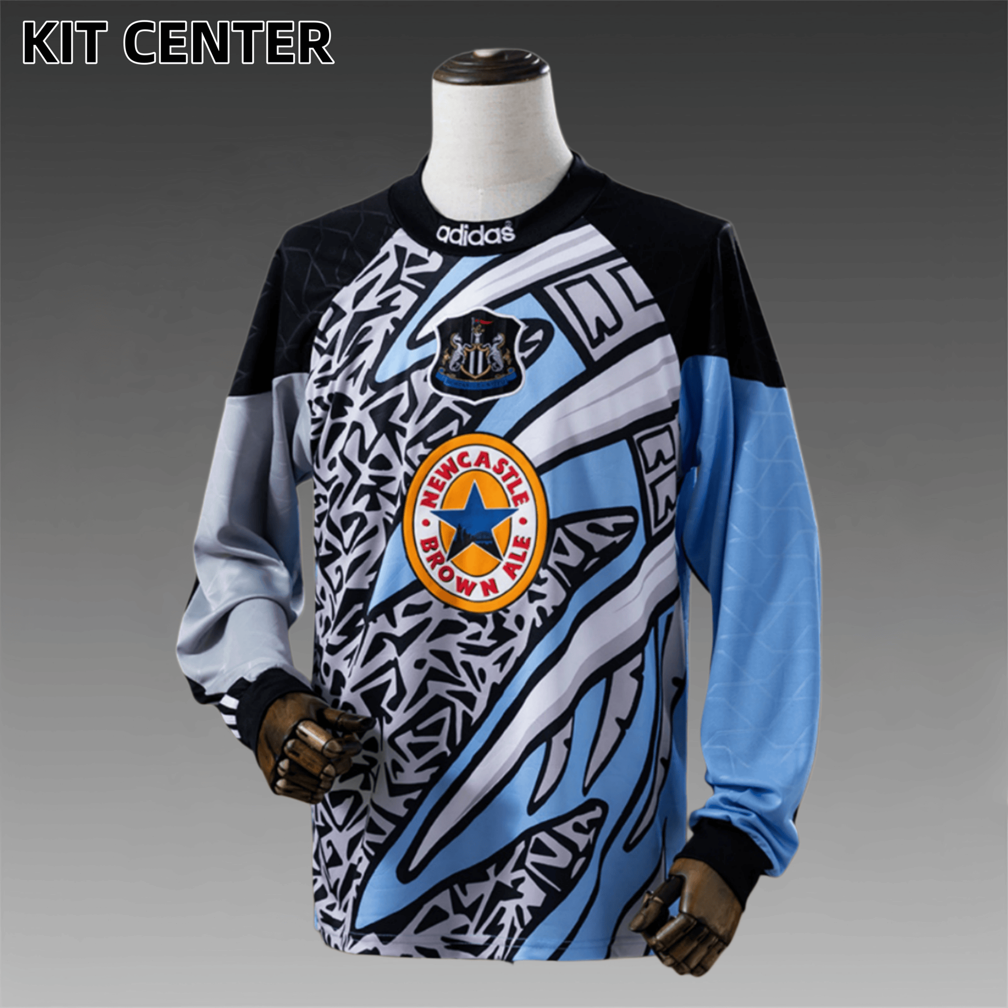 1995/1996 Newcastle United Goalkeeper Long Sleeve Retro Football Shirt