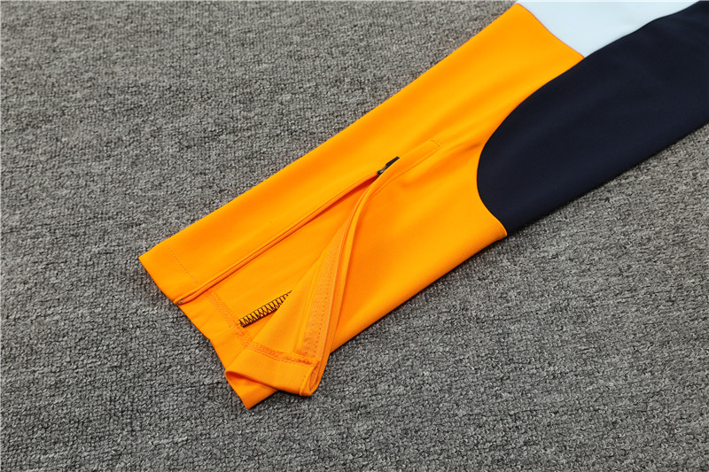 2024/2025 Real Madrid Blue Adult Half Zip Training Kit (Adult Kit)