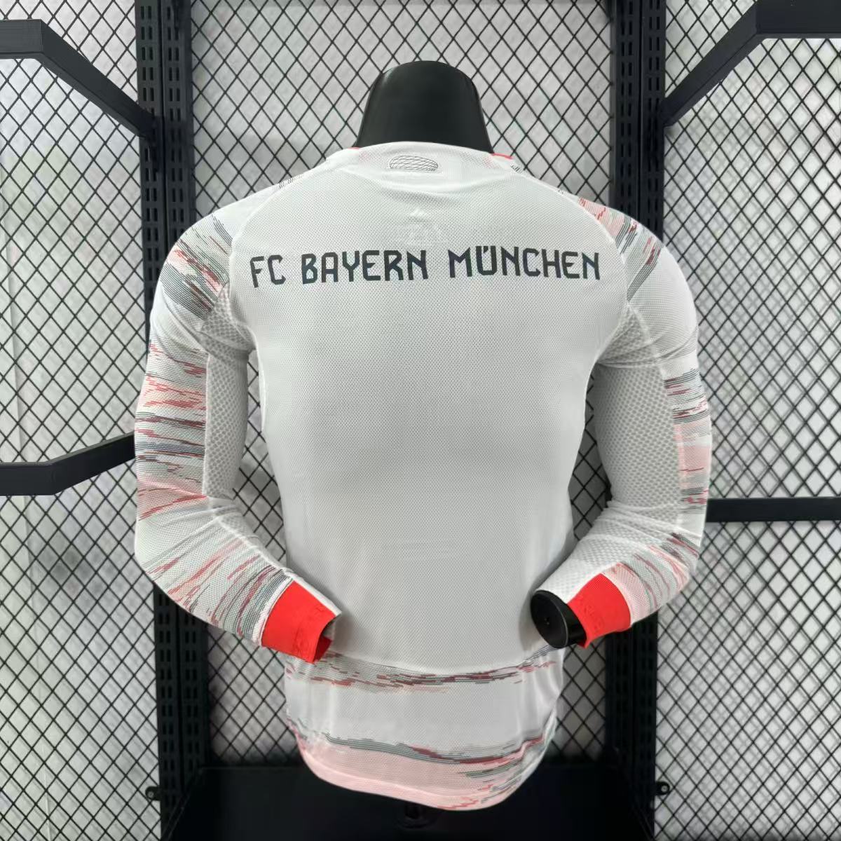 2025/2026 Bayern Munich Away Long Sleeve Football Shirt (Player Edition)