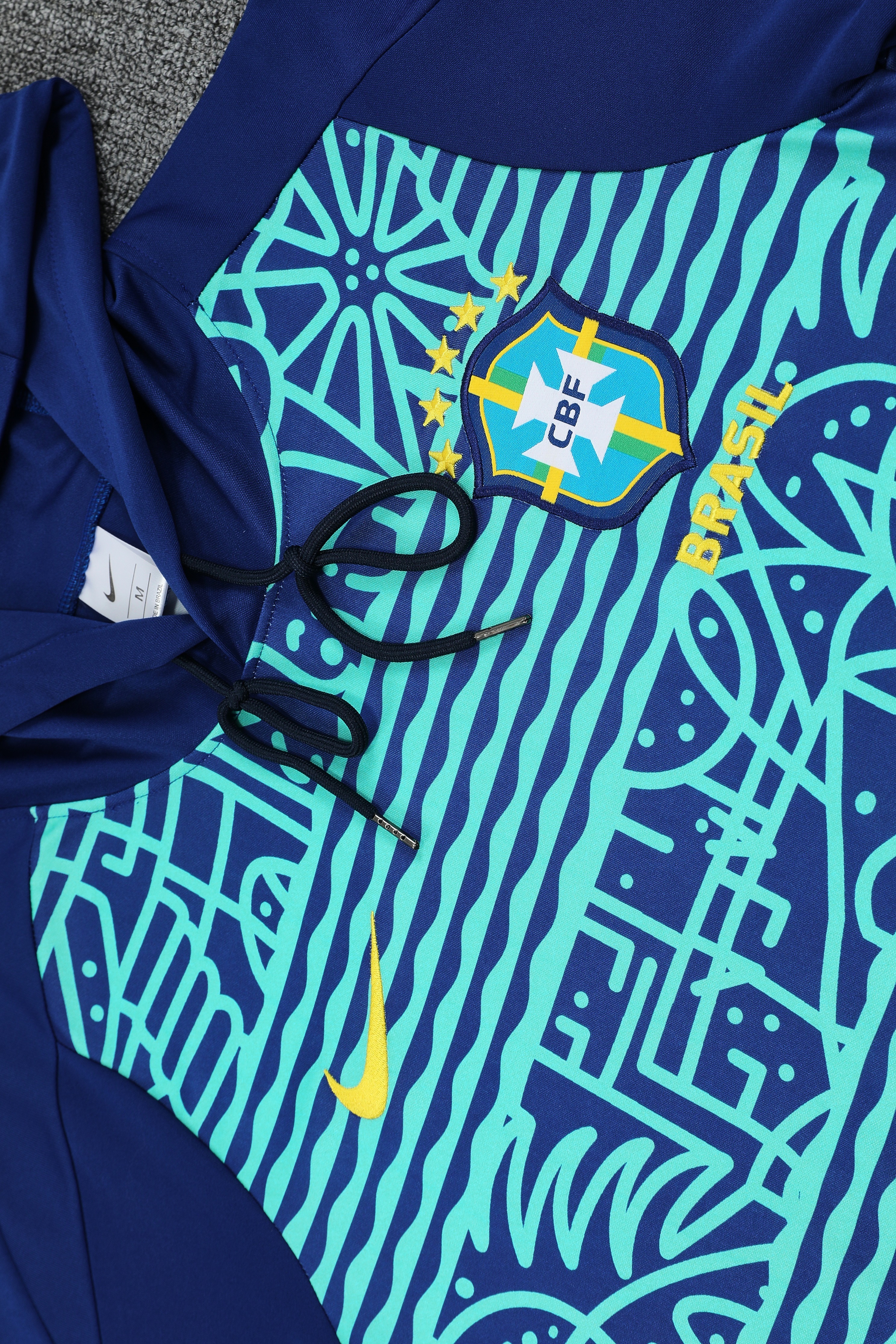 2025/2026 Brazil Adult Long Sleeve Hood Kit