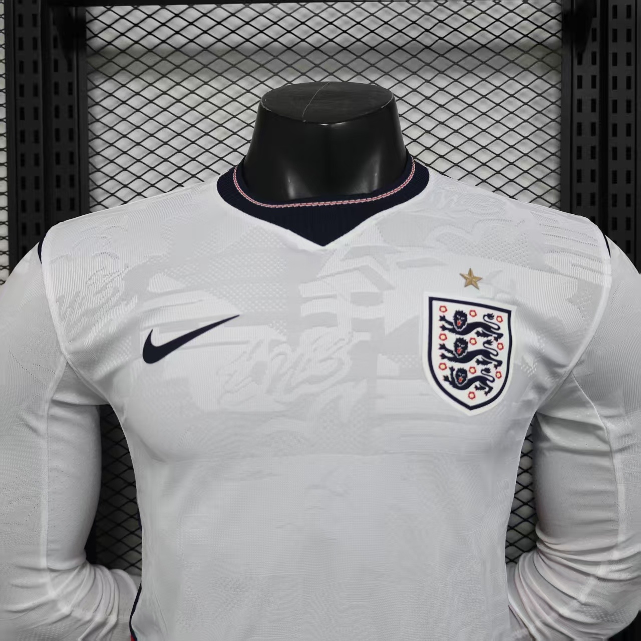 2026 England Home long sleeves Football Jersey (Players)