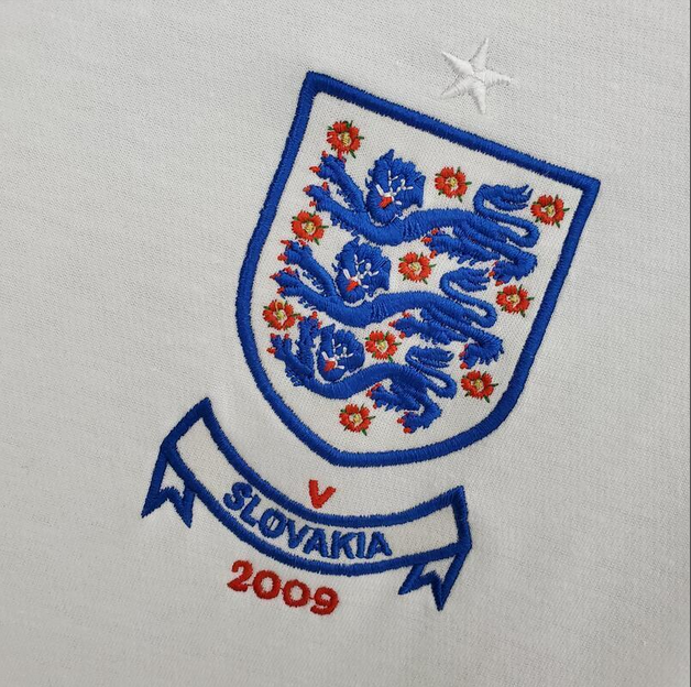 2010 England home  Retro Football Soccer jerseys
