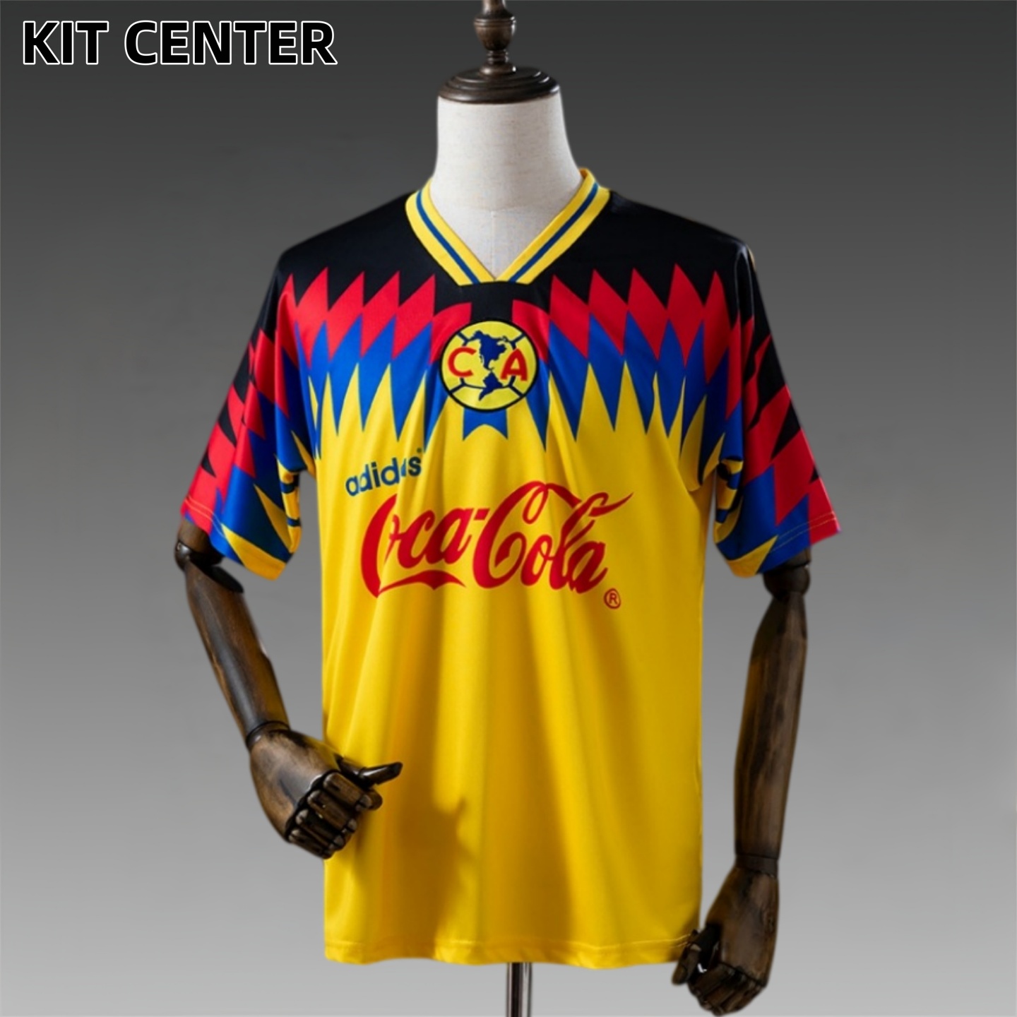 1995 Club America Home Retro Football Shirt (Fans version)