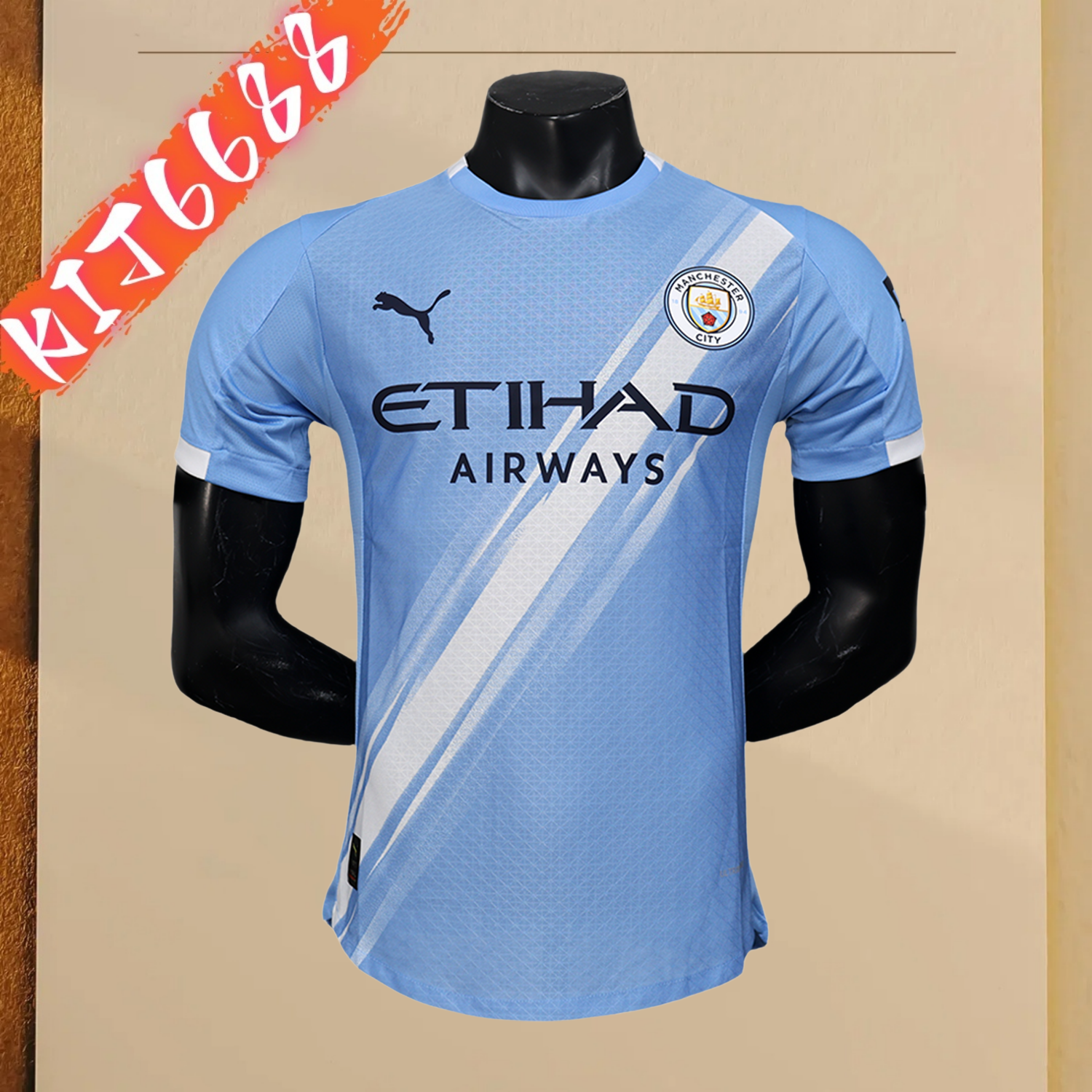 2025/2026 Manchester City Home Football Shirt (Player)