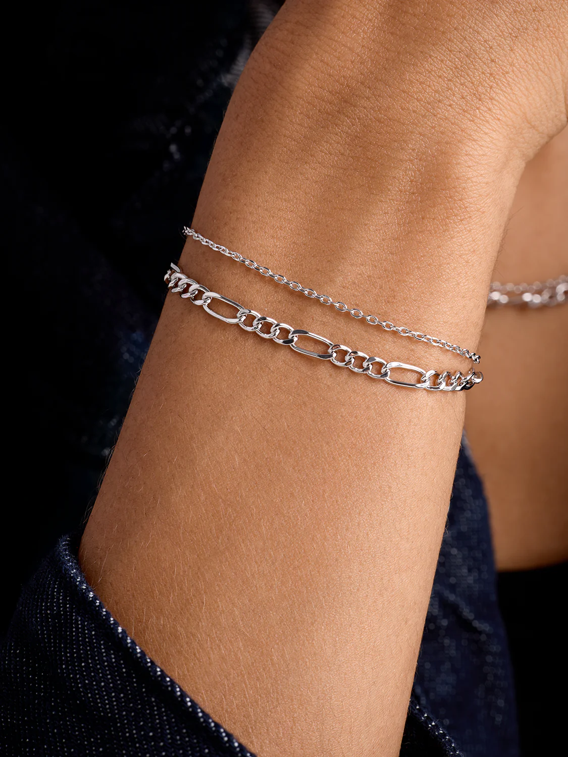 Figaro Layered Bracelet