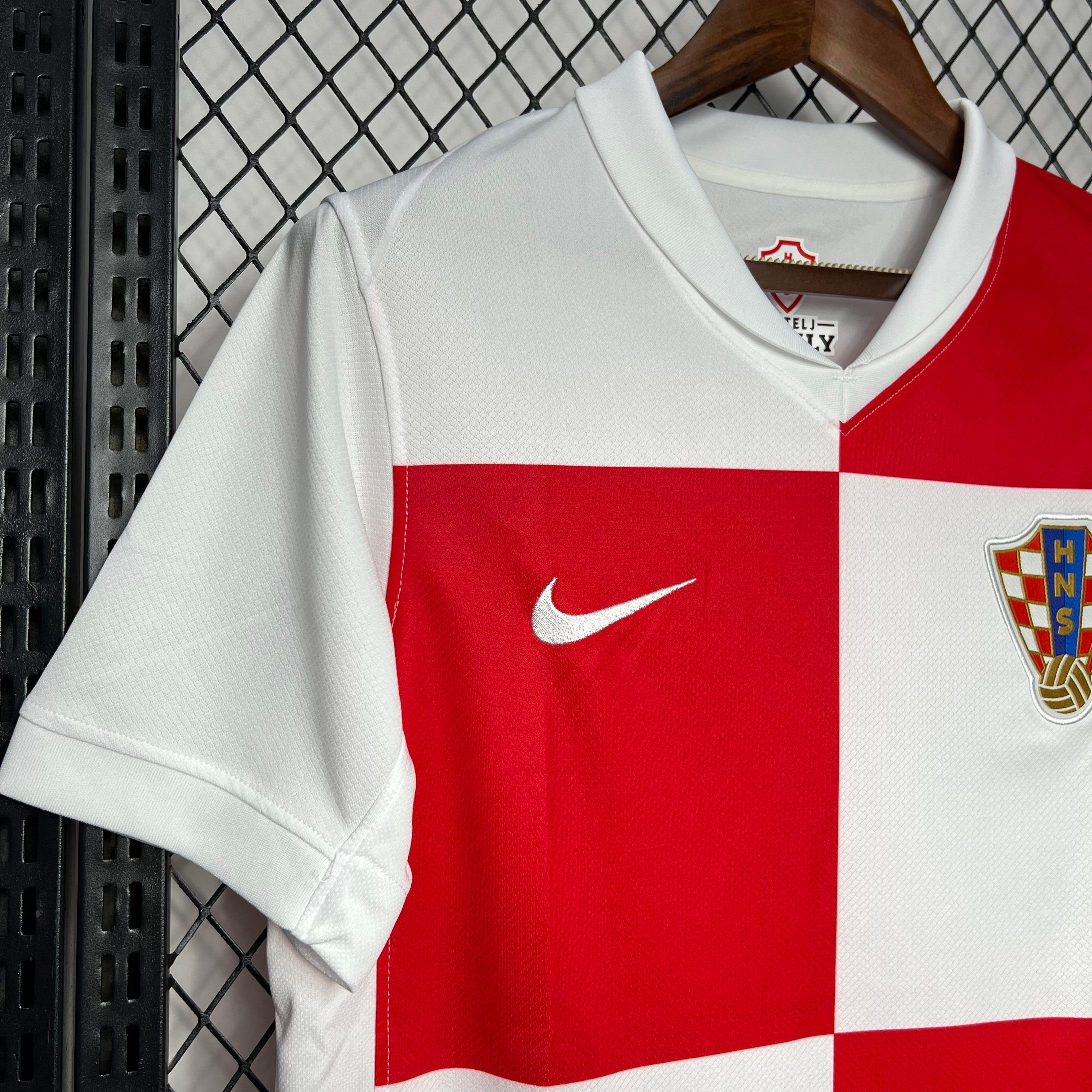 2024 Croatia home Football Shirt (Fan Edition)