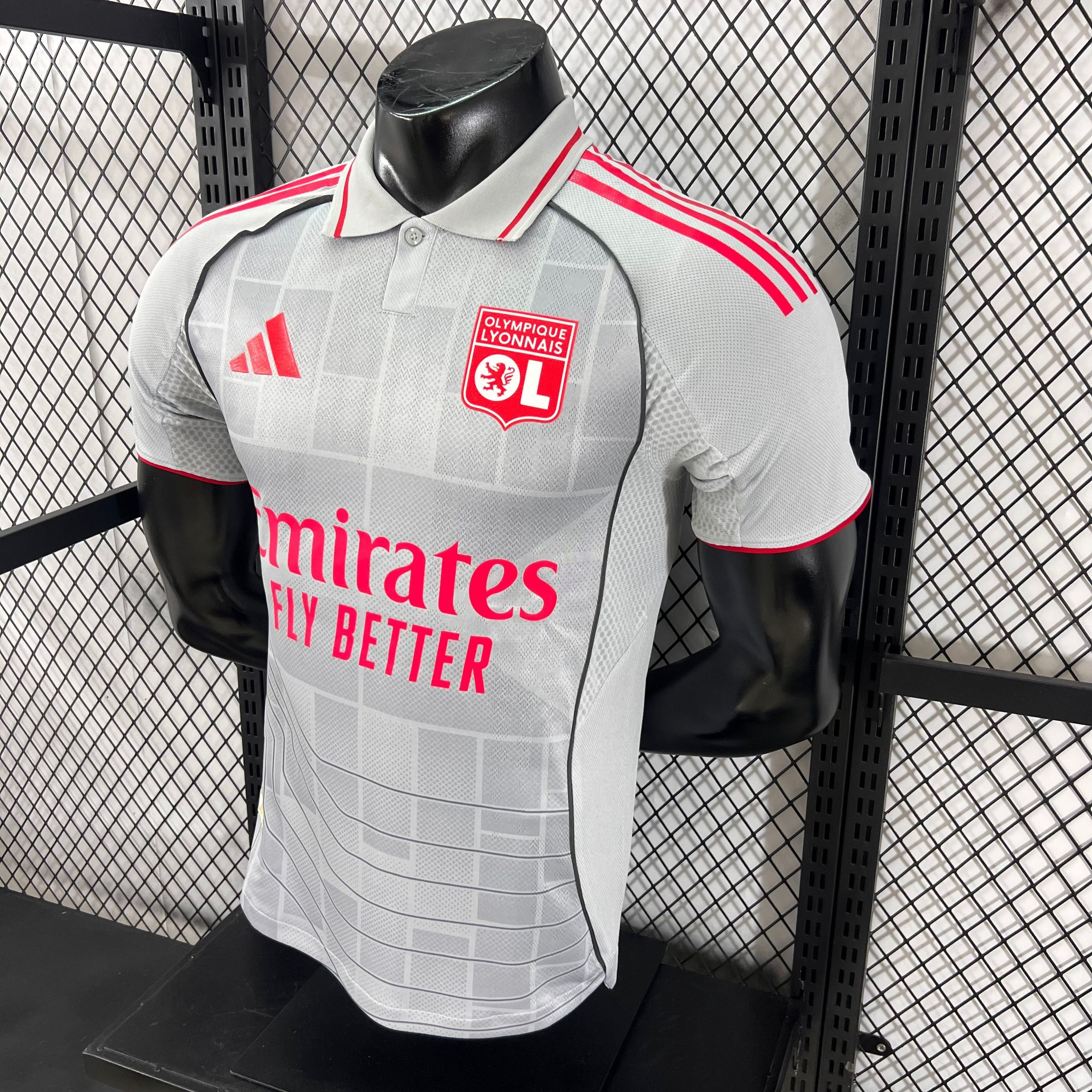 2025/2026 Lyon Second Away Football Shirt (Player)