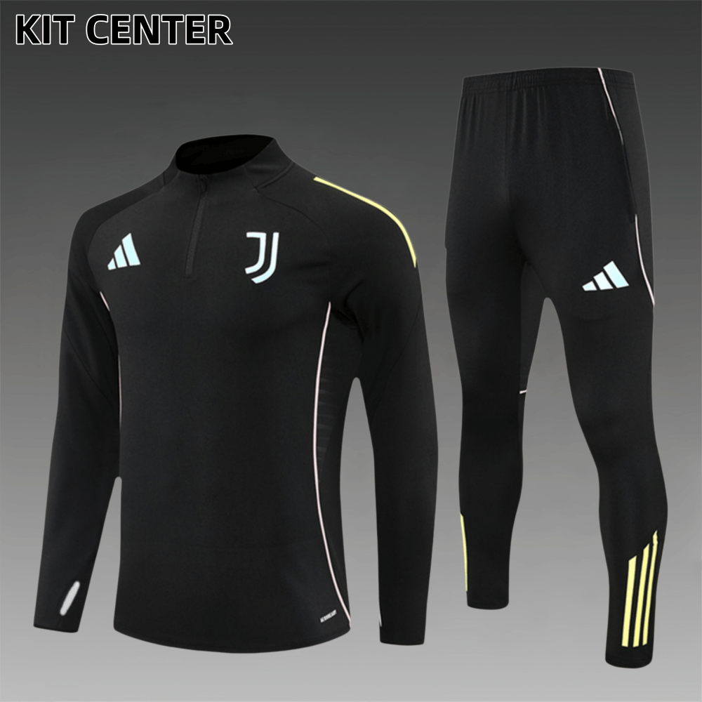 2025/2026 Juventus Adult Half Zip Training Suit (Adult Kit)