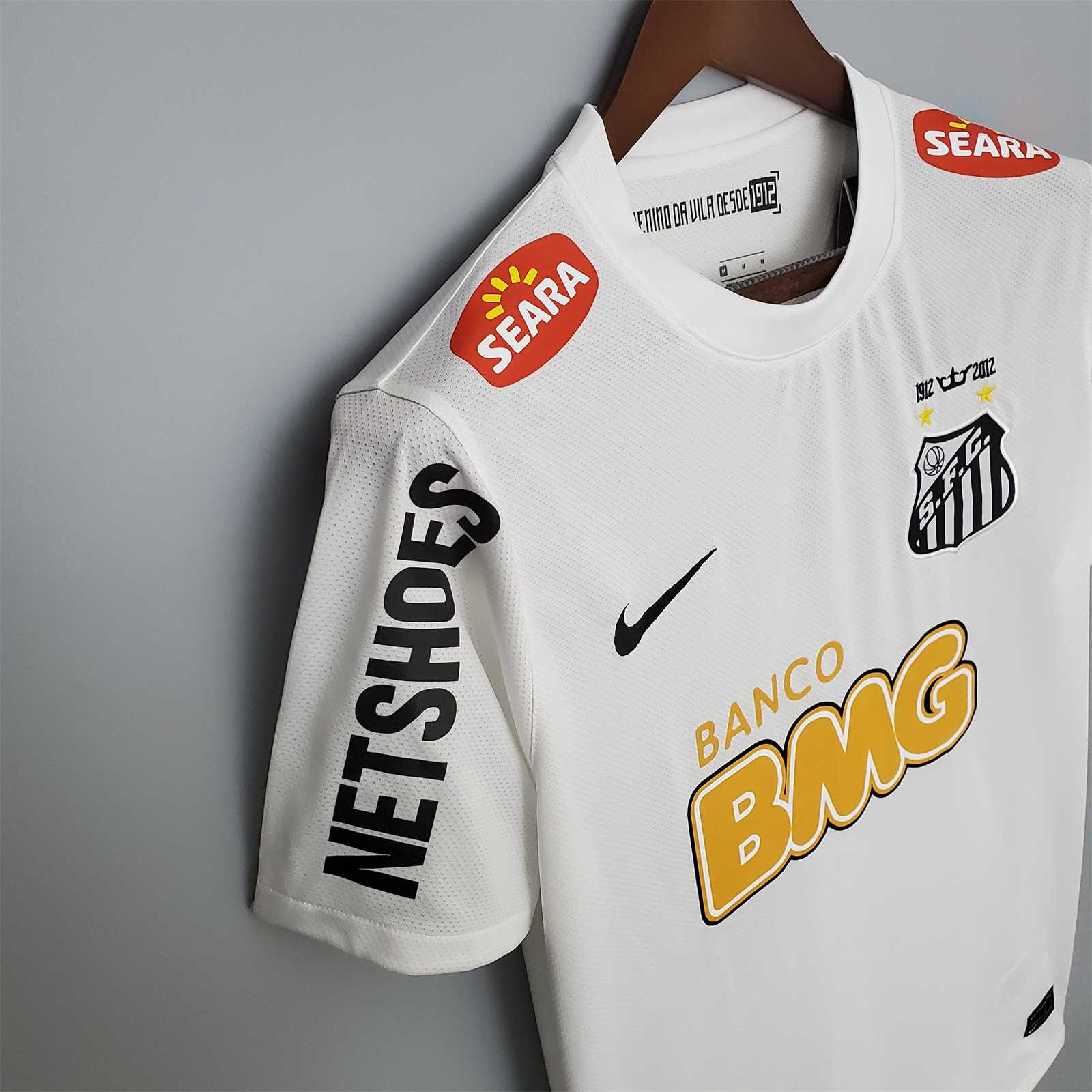 2011/2012 Santos Home Retro Football Shirt (Retro)