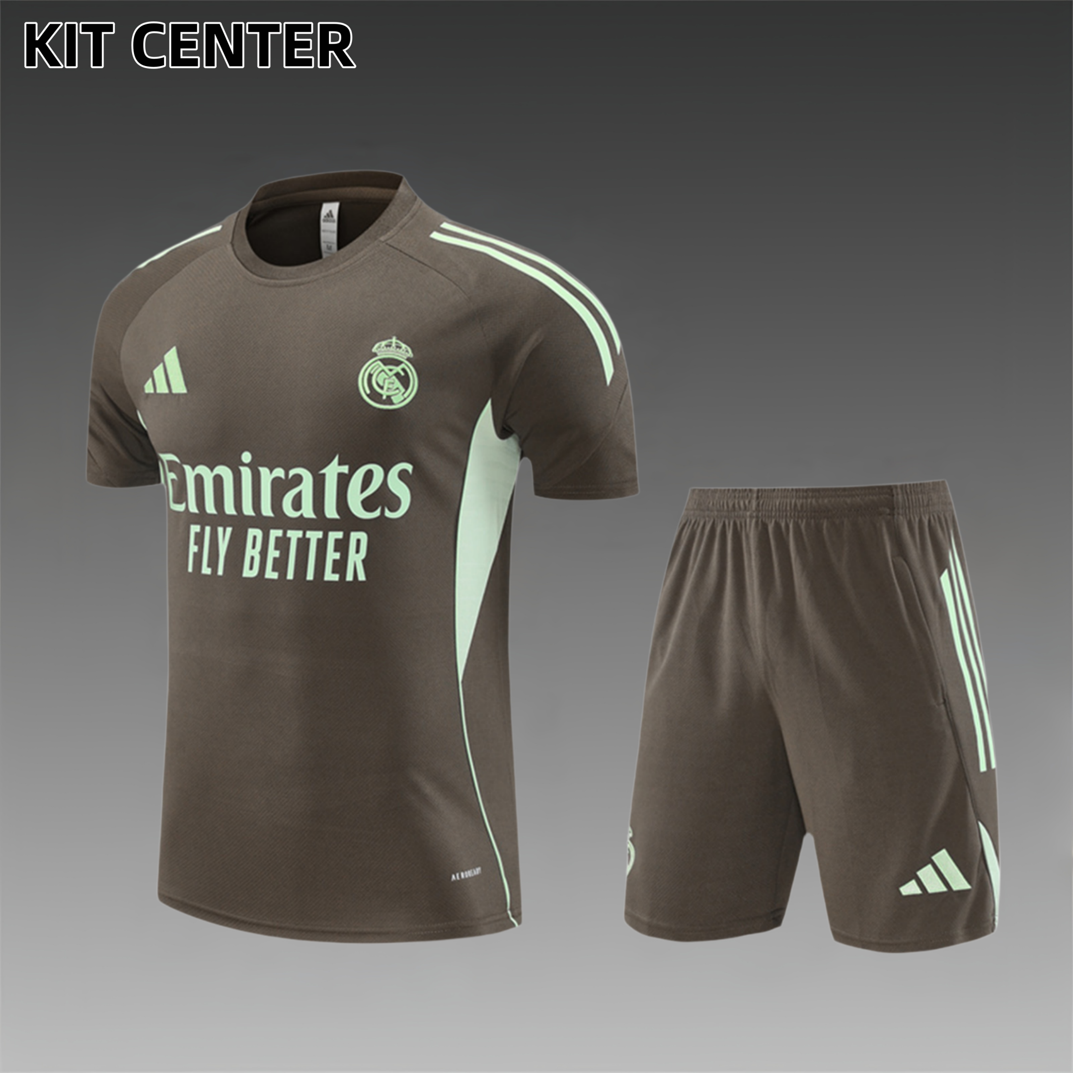 2025/2026 Real Madrid Short Sleeve Training Jersey for Kids (Adult Kids Kit)