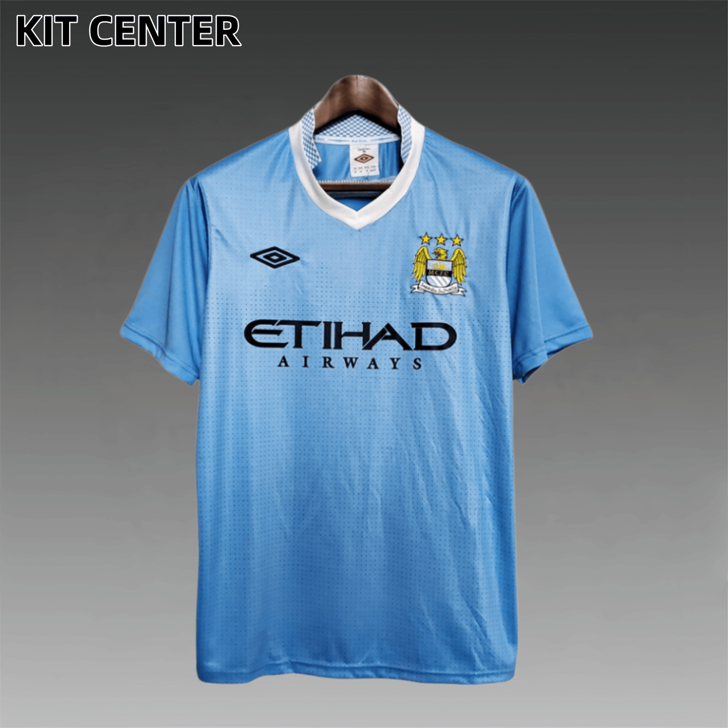 2011/2012 Manchester City Retro Home Football Shirt