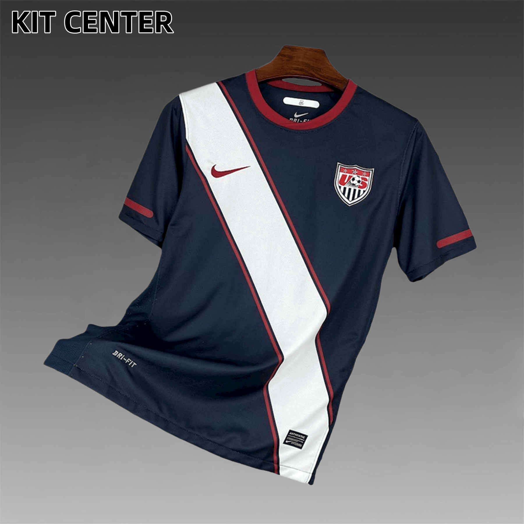 2010 USA Away Retro Football Shirt （Retro）
